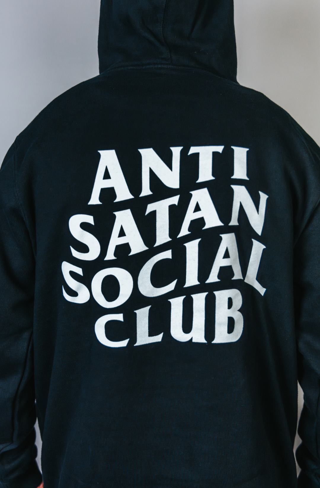 Anti Satan Social Club Hoodie - Black